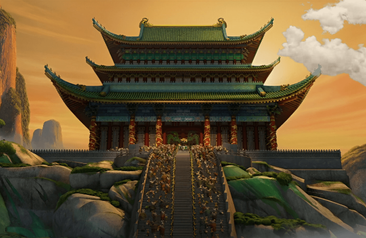 Coding Ninjas Temple Background